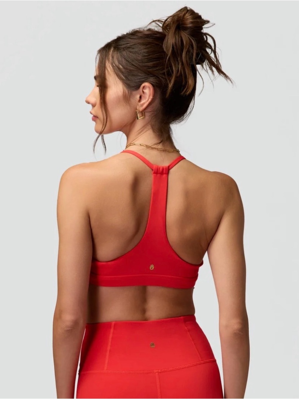Spiritual Gangster Red Sports Bra